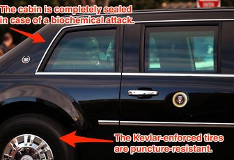 There is no car like the president's armored limo — aka 'The Beast'