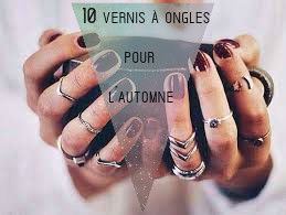 10 vernis pour l'automne