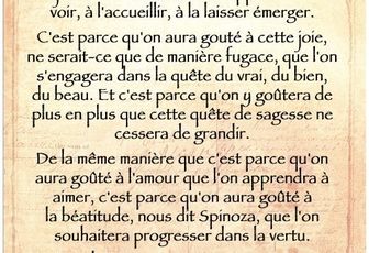 La Quête du vrai, du Bien, du Beau
