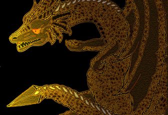 Un dragon sous le sapin