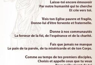 DIMANCHE 7 JUIN : JOURNEE DES VOCATIONS