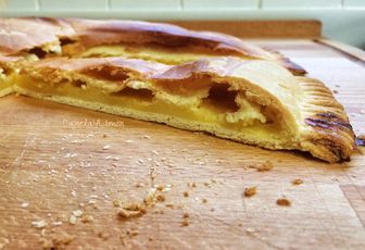Galette des rois à la frangipane allégée