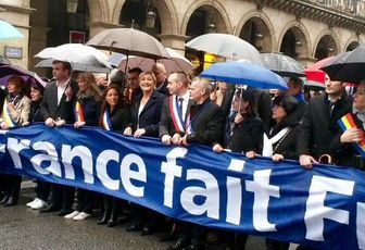 Le défilé FN du 1er mai perturbé à de nombreuses reprises