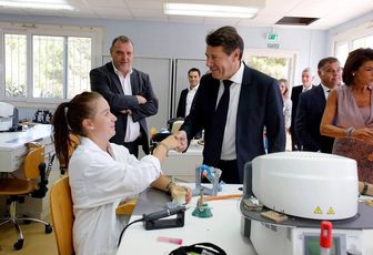 C.ESTROSI s'engage pour l'apprentissage des jeunes