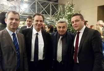 Roland CHASSAIN et Renaud MUSELIER participent à l'inauguration de Provence Prestige