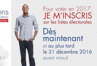 Quelques jours encore pour s'incrire sur les listes électorales...