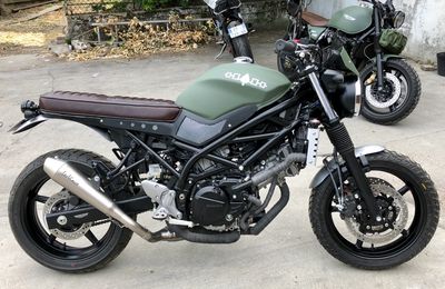 honda deauville scrambler