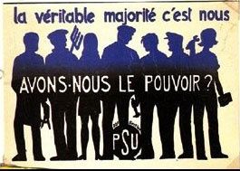 Le PSU, un parti dans les années 1968