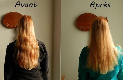 Le masque teindre les cheveux