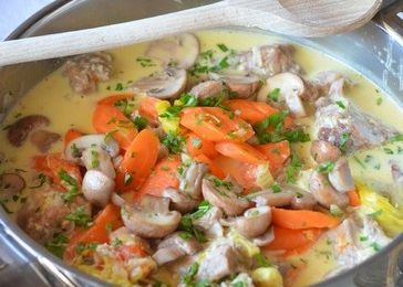 Blanquette De Poulet Au Lait De Coco Le Blog De C Est Nathalie