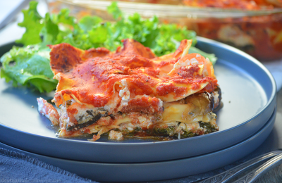 Lasagnes Vegetariennes A La Creme De Parmesan Le Blog De C Est