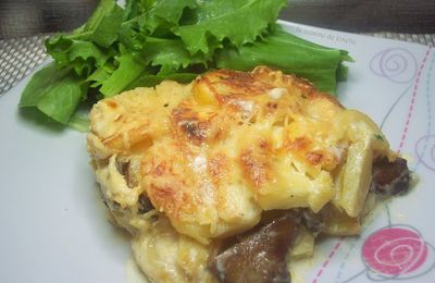 Gratin Dauphinois Aux Cepes La Cuisine De Josette