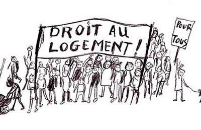 Deux heures pour le Droit au logement pour tous