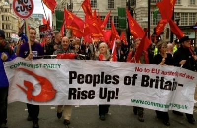 BREXIT : face à la trahison du Parti conservateur, Les communistes britanniques (PCGB) militent pour l’organisation immédiate d’élections générales 