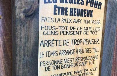 le bonheur ne se cherche pas il se rencontre