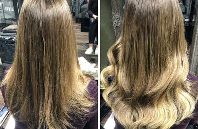 bonded hair extensions