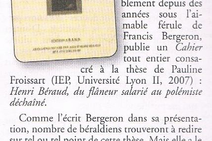 "Présent" : CR cahier n°36