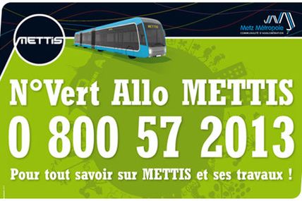 Metz Info travaux METTIS avenue de Strasbourg
