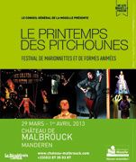 Château de Malbrouck : Le Printemps des Pitchounes du 29 au 1er avril 2013