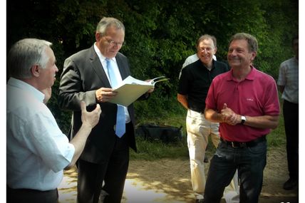 Visite du chantier-école de Moselle Insertion
