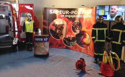 Le SDIS de la Moselle à la Foire Internationale de Metz 2013