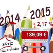 Familles de France Rentrée Scolaire 2014-2015 Les Chiffres