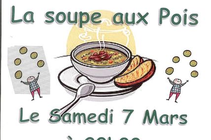 Pournoy La Chétive "Soupe aux Pois" le 7 mars 2015
