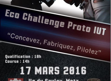 IUT Metz Eco Challenge Proto IUT "Pocket Bike" 2016