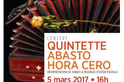 Montigny-lès-Metz CONCERT Quintette Abasto Hora Cero le 5 mars