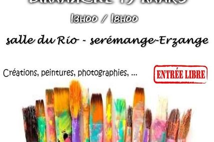 Seremange-Erzange Exposition Jeunes artistes les 18 & 19 mars