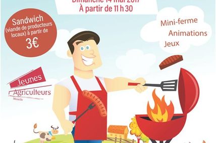 Metz Les Jeunes Agriculteurs s’invitent en ville le temps d’un Barbecue Géant le 14 mai