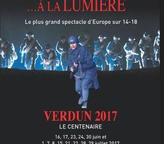 Verdun DES FLAMMES À LA LUMIÈRE du 16 au 30 juin et du 1er au 29 juillet 2017
