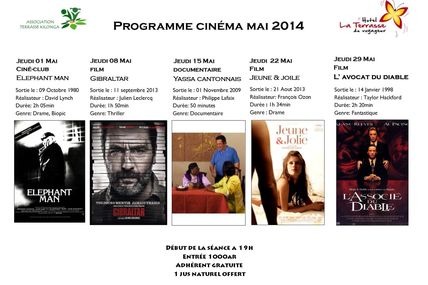 Programme cinéma