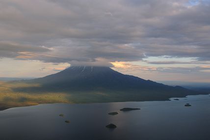 Le lac Kronotskoye.