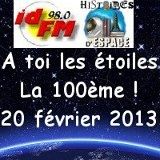 à l'occasion de la 100ème émission de radio "A toi les étoiles", animée par Franck Menant, et parrainée par Jean-François PELLERIN, de nombreux ouvrages "Aventures dans l'Espace" ont été offerts à des auditeurs de radio Enghien par A2CMédias