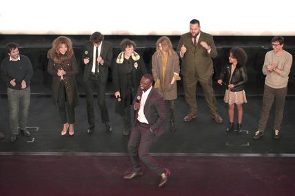 OMAR SY, avant-première DEMAIN TOUT COMMENCE au Grand Rex à Paris (28/11/2016)