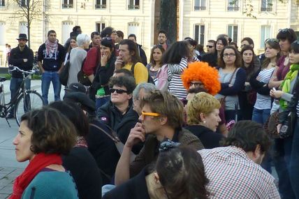 Les Intermittents en lutte à Bordeaux