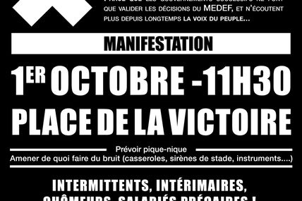 Solidarité avec les intermittents et Précaires