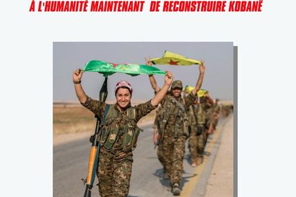 Soutenir Kobanê, c’est soutenir la paix.Rejoignez la marche mondiale pour Kobanê