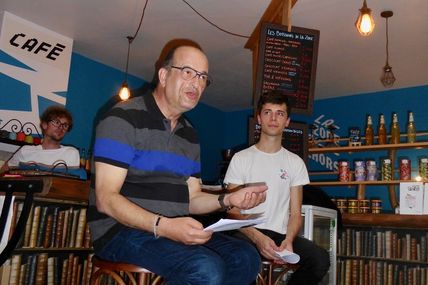 Jean Stern auteur de » Mirage Gay à Tel Aviv » Ed. Libertalia, invité par l’UJFP,