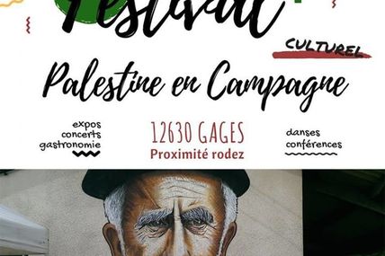 Festival Palestine en campagne à Gages près de Rodez