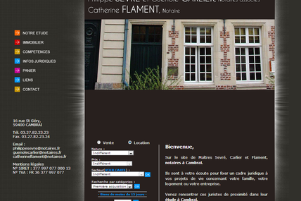 SCP Sevré, Carlier & Flament de Cambrai (59400)