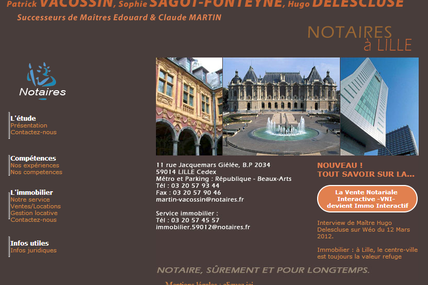 SCP Martin & Associés - Lille (Nord, 59)