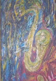 Donc... c'est le boeuf samedi 16 février au Jehan Ango... avec Freddy à la guitare et Moaw au sax et à la peinture...