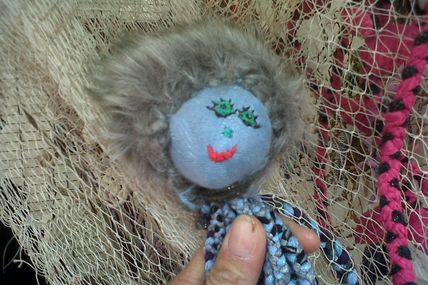 Poulpée à poil