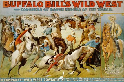 L’incroyable troupe de Buffalo Bill à Moulins en 1905