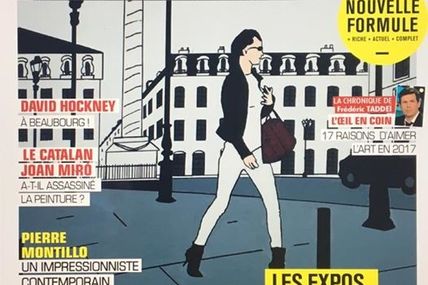 Pierre MONTILLO en Couverture de Arts Magazine International