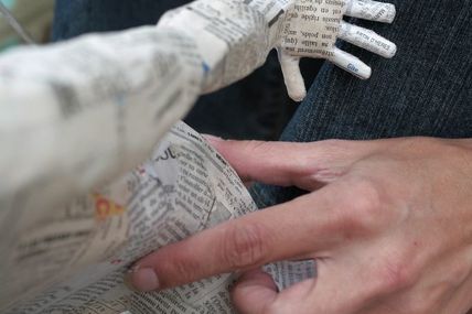 La technique du papier mâché