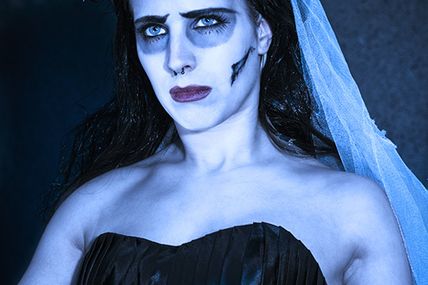 Noces funèbres : la mariée bleue
