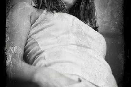 Portrait d'Aurore en contre-plongée